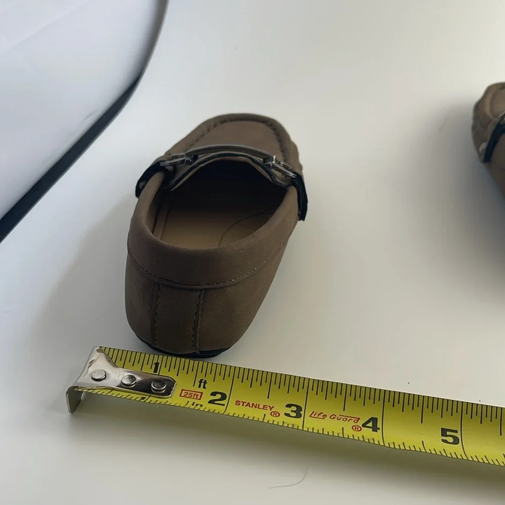 Chocolate Brown Soft Loafers kids size Euro size 22